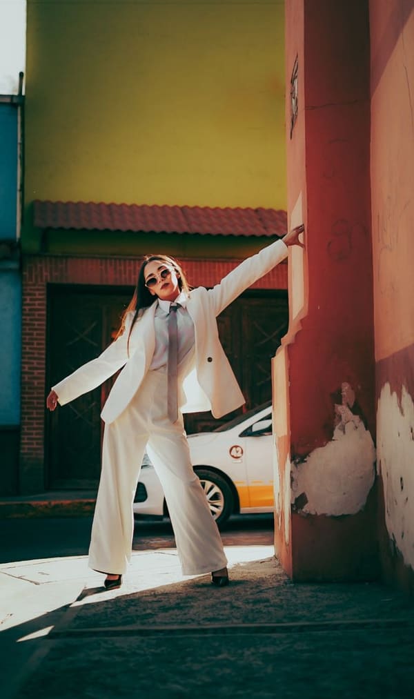 Conjunto Alfaiataria Off-White