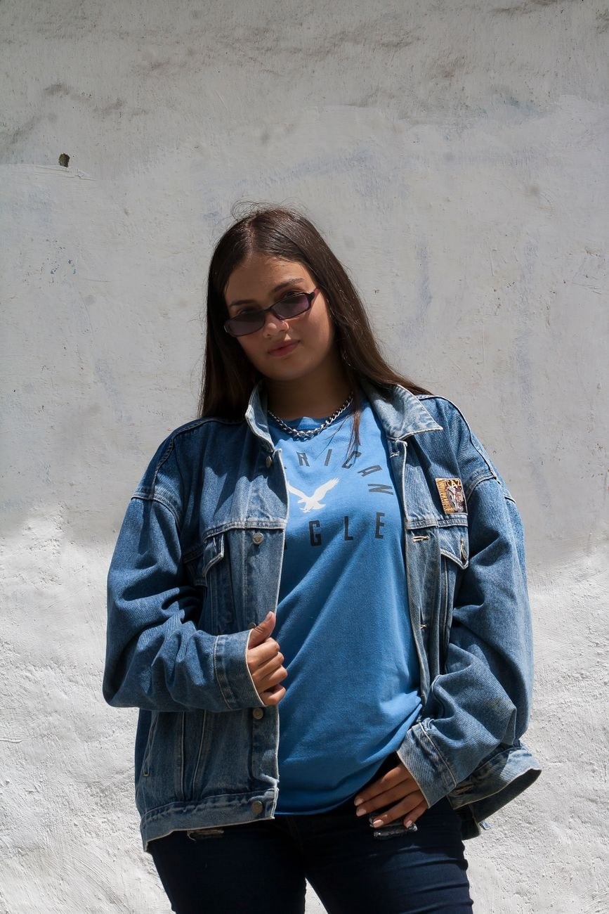 Jaqueta Jeans Oversized — Jeans